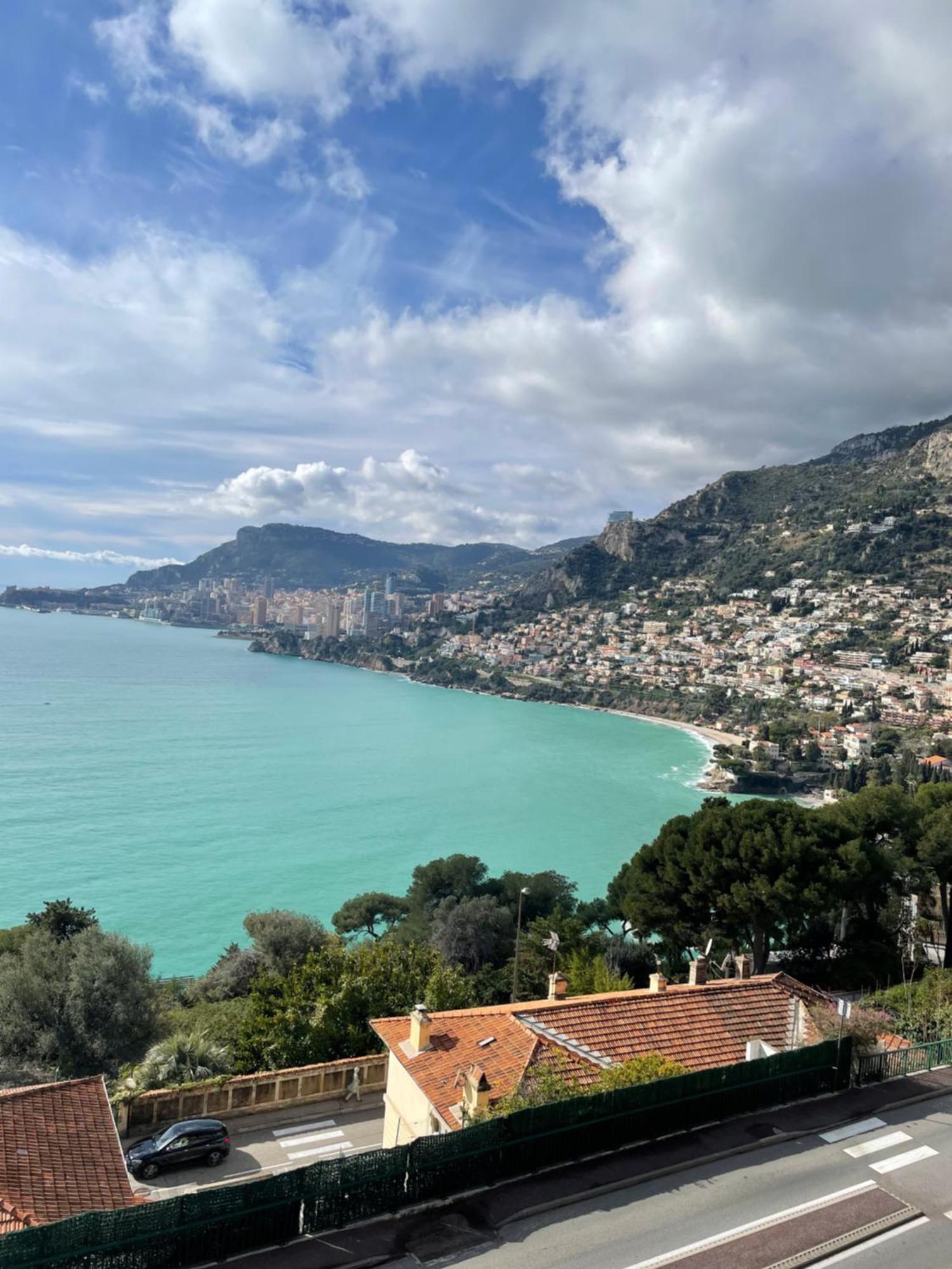 Aux Portes De Monaco Superbe T3 Vue Mer Roquebrune-Cap-Martin Zewnętrze zdjęcie